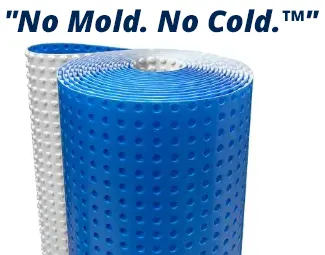DMX Membranes - DMX 1-Step™ Underlayment - "No Mold. No Cold."